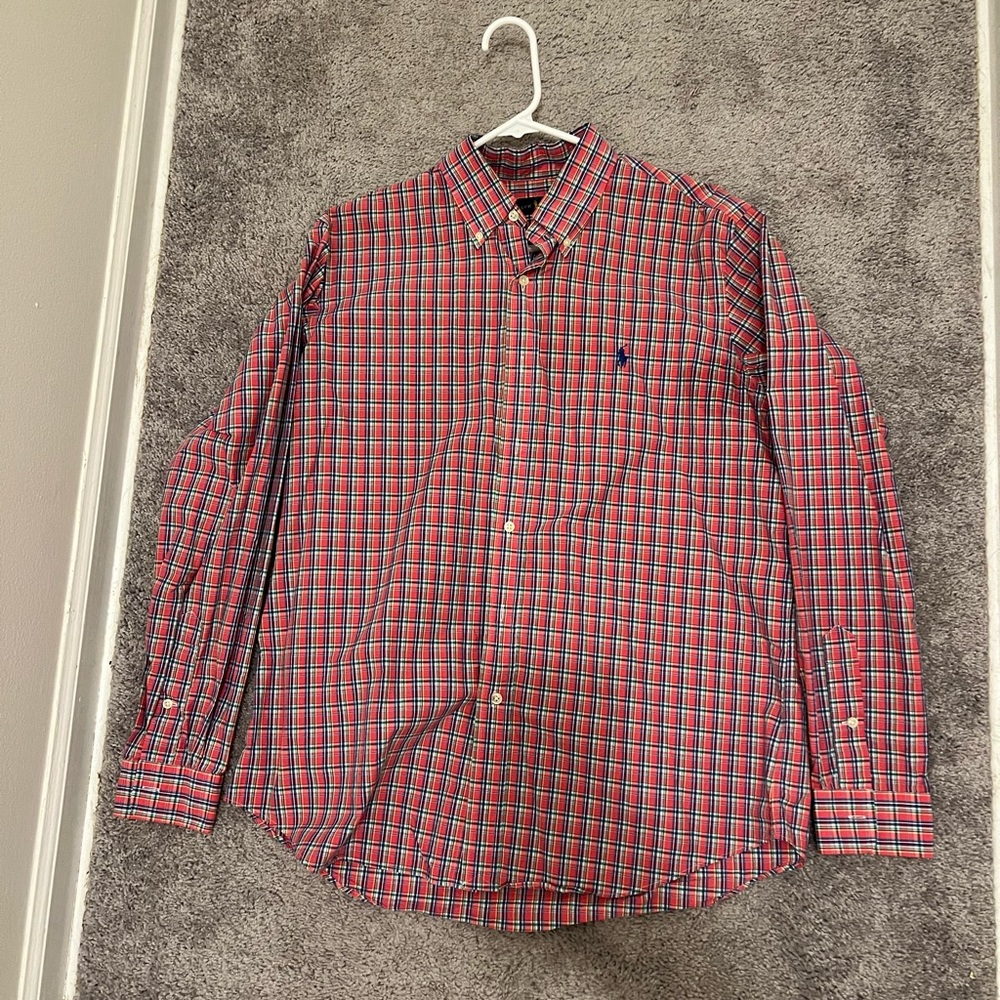 Ralph Lauren long sleeve button down. Size L